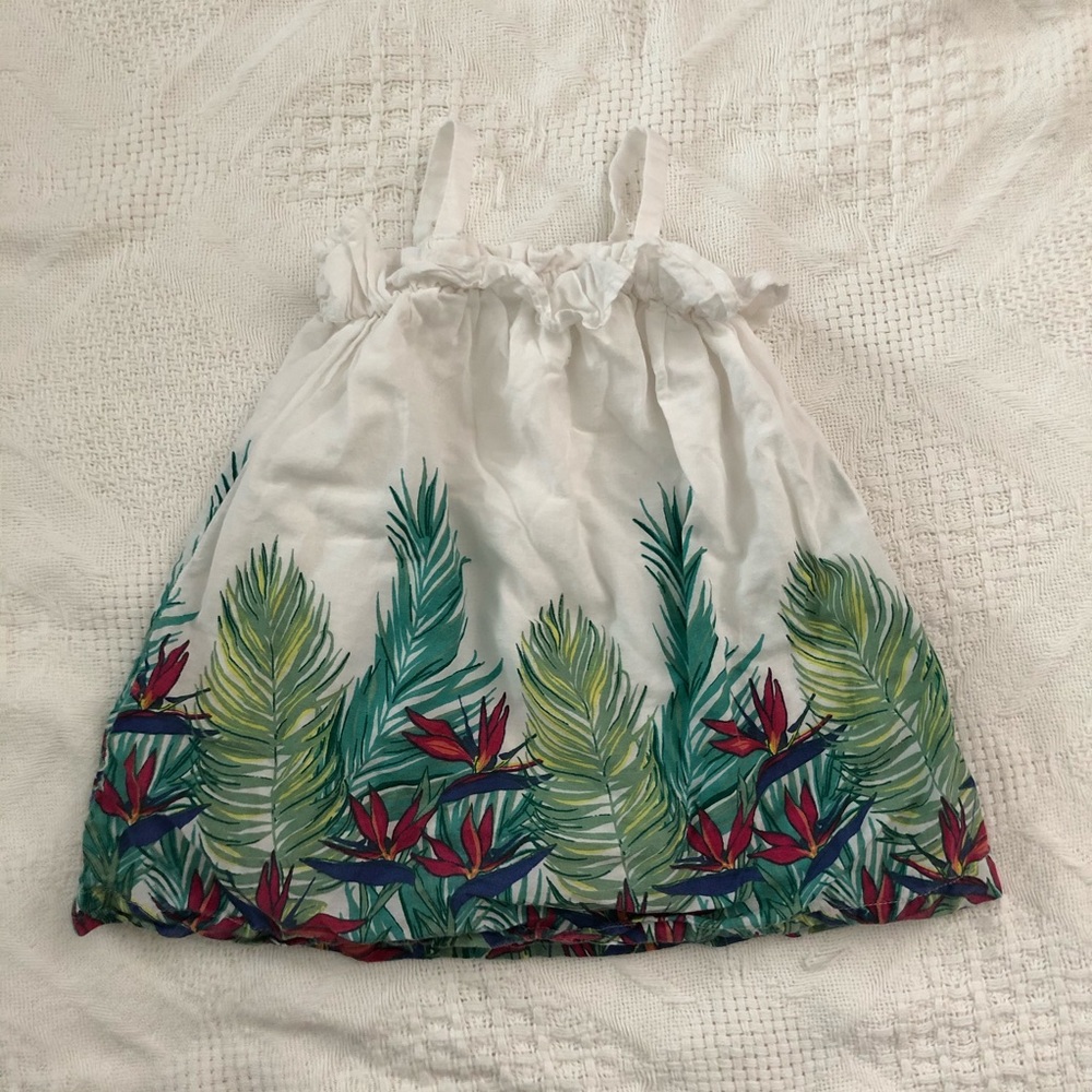🌺 Old Navy Tropical Baby Dress